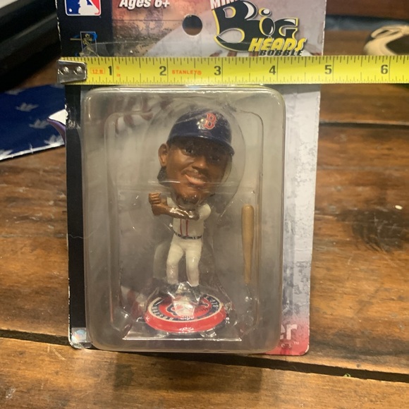 MANNY RAMIREZ MINI BIG HEADS BOBBLE HEAD FIGURINE IN PACKAGE. - Picture 10 of 13